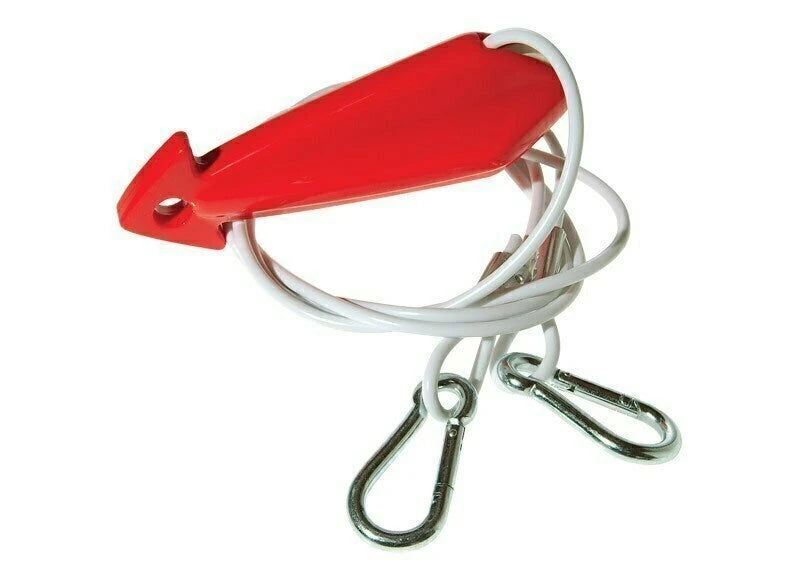 Straight Line Boat Tow Harness 8' Metal Cable