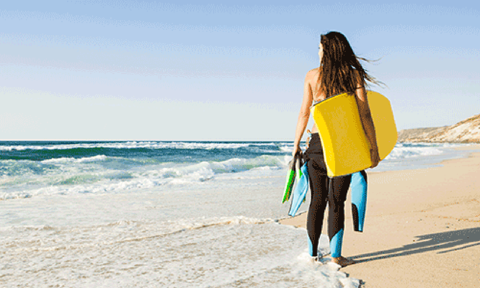 DORSAL Bodyboard Bodysurfing Floating Swimfins (Flippers)