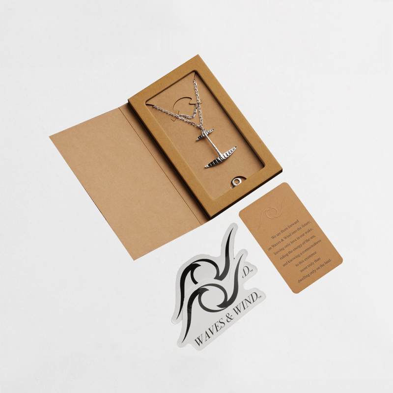 Waves & Wind Foil Pendants