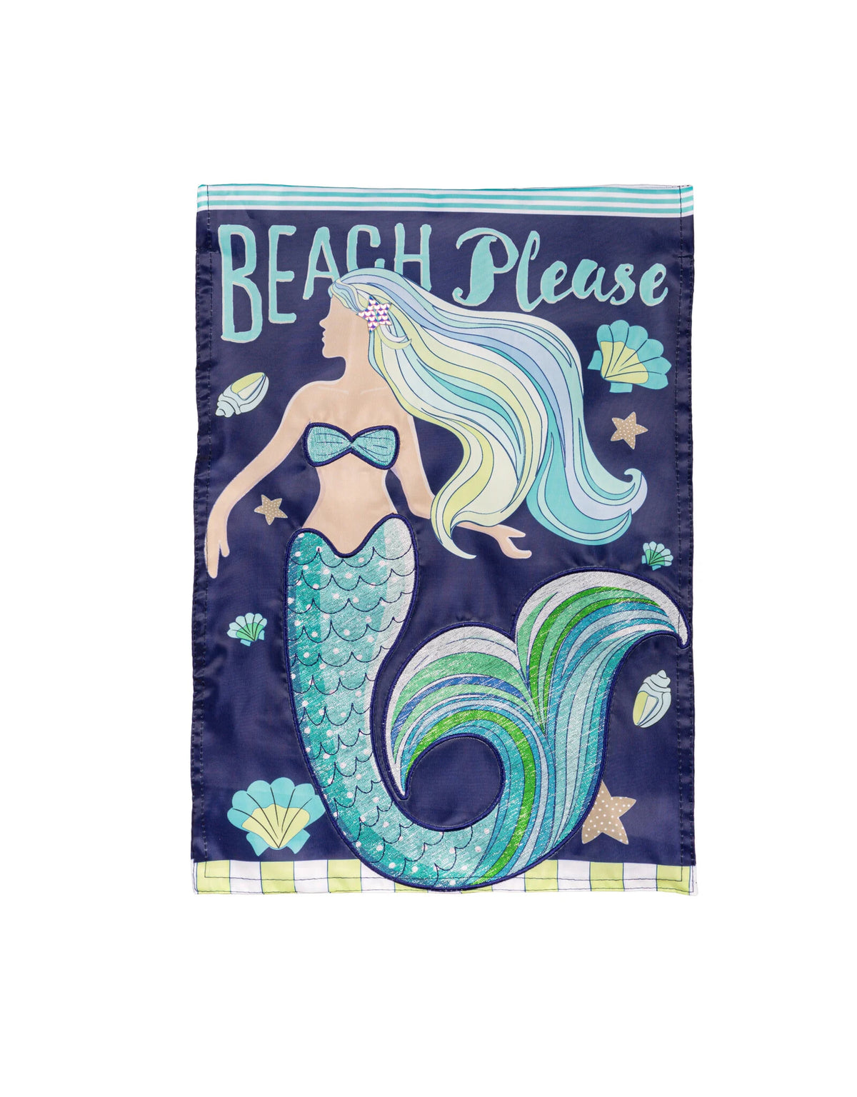 evergreen flags/mermaid beach garden