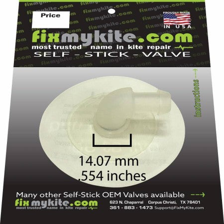Fixmykite.com Airush SPS 2015+ 90-degree One Pump Valve