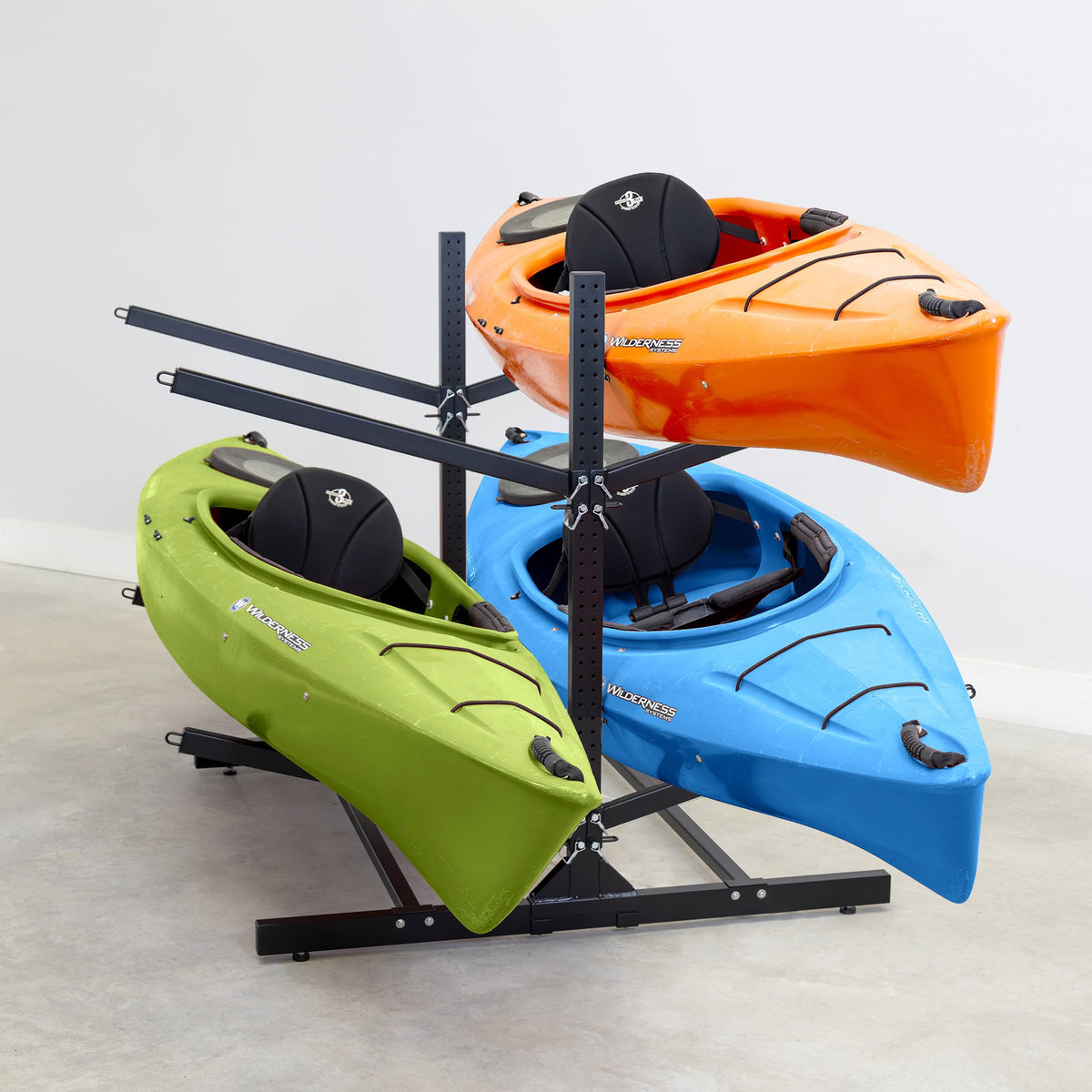 Display Rack Water Sports G-Watersport 4 Levels | Double-Sided | Black – Jupiter Watersports