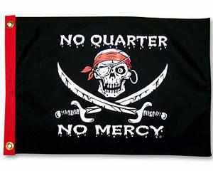 Flappin Flags Pirate Heads 12"x18" Flags