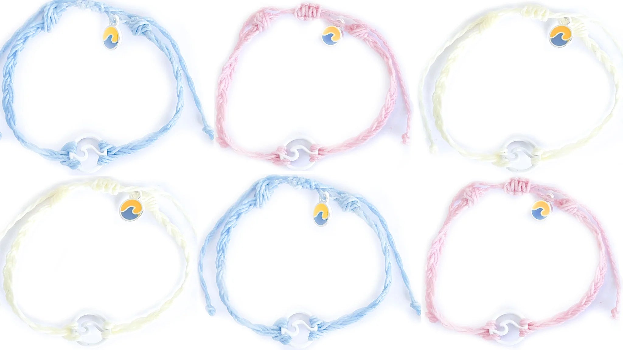 Charming Shark Braided Wave Bracelet