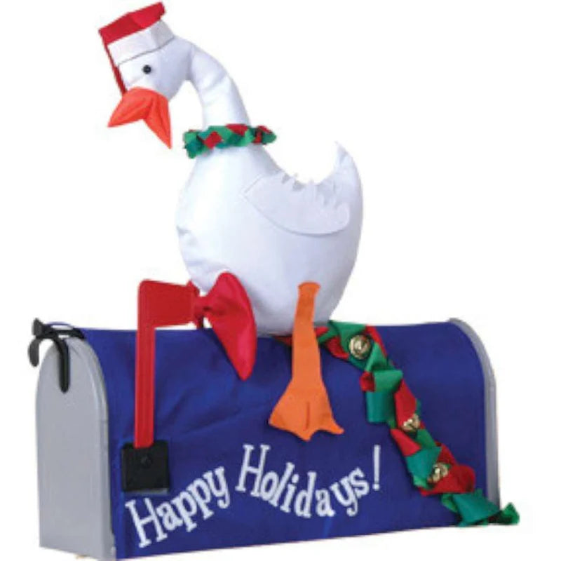 Premier Mailbox Cover - Duck with Wreath