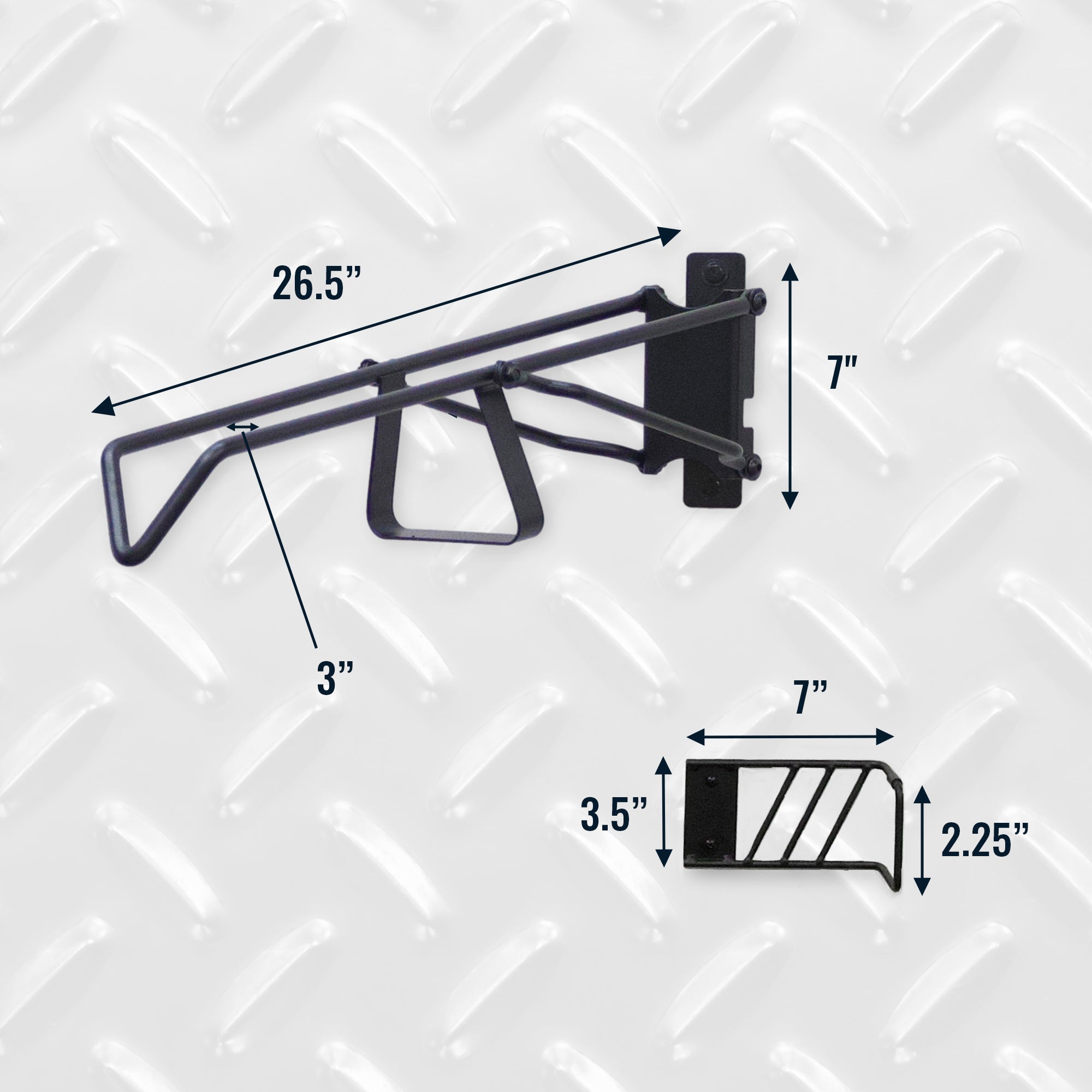 SwivelStow No-Lift Bike Rack | 2 MTB & 2 Road | 4 Pack